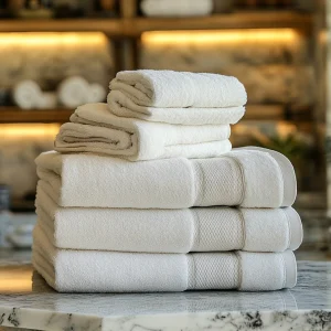 Towel and Bathrobe